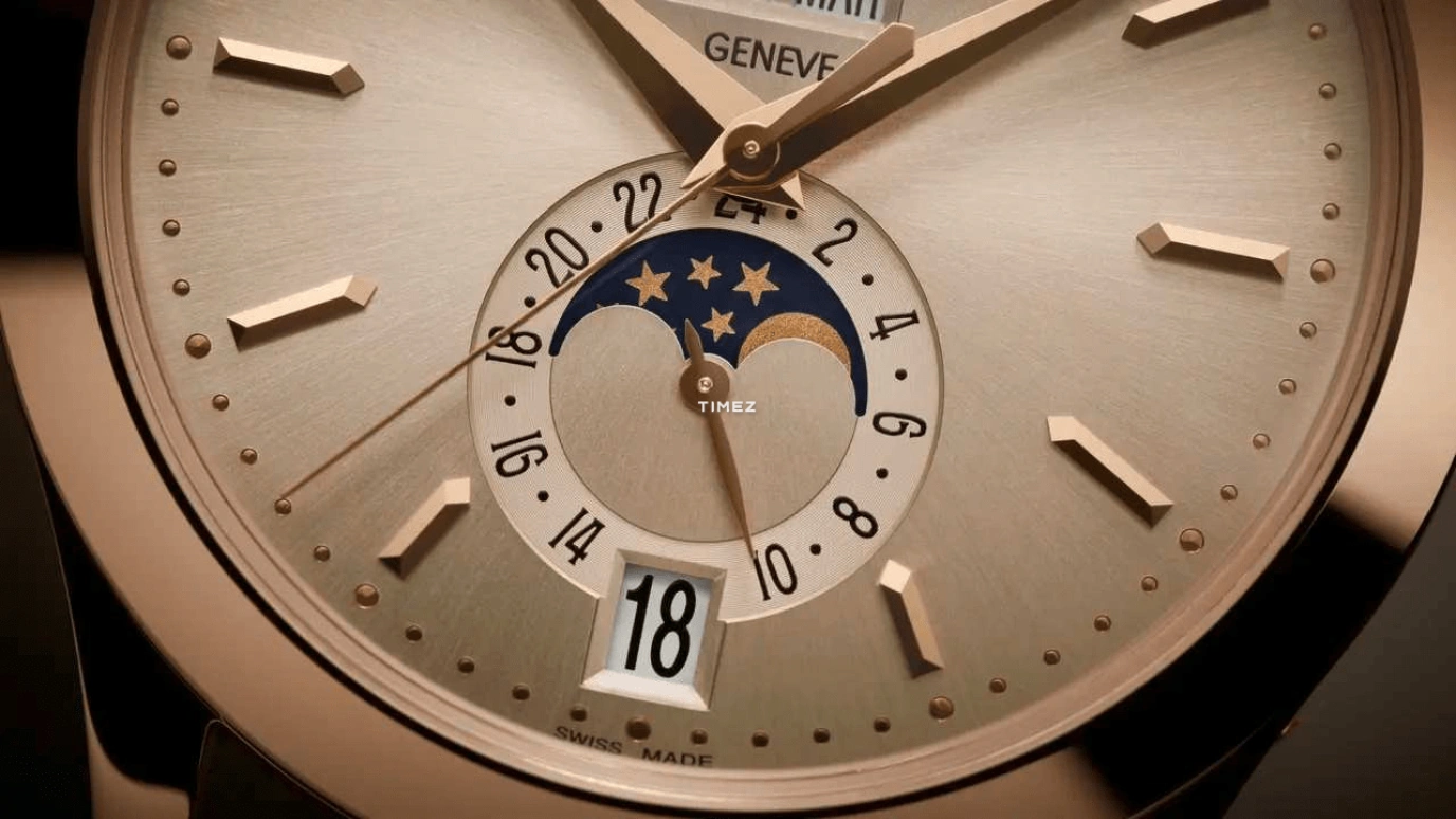 Patek Philippe,Complications 38.50mm,38.50mm,Rose Gold,Sand,Automatic,Moonphase,Annual Calendar,Month,Date,35～45hours,In-house Caliber,5396R,5396R-016