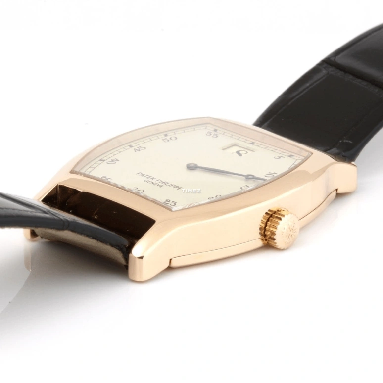 Patek Philippe,Complications 28x38mm,28x38mm,Rose Gold,Silver White,Handwound,Jumping Hours,44hours,3969R