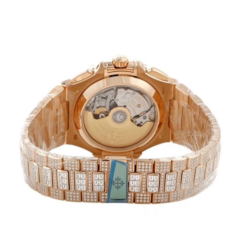 Patek Philippe,Nautilus 40.50mm,40.50mm,Rose Gold,Black,Automatic,Chronograph,Day,Khaled Mohamed Khaled,DJ Khaled,5980,5980/1400R-011