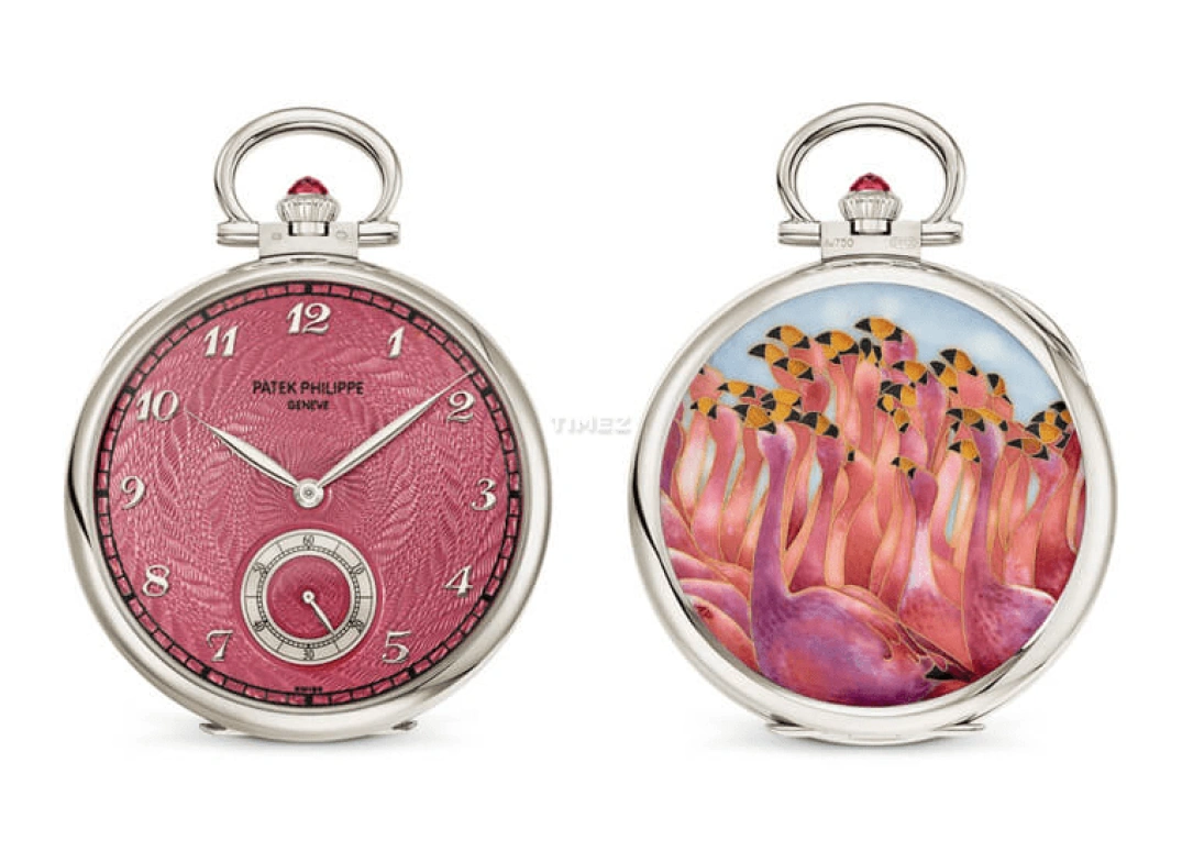 Patek Philippe,Pocket Watches ,White Gold,Pink,Handwound,42hours,In-house Caliber,995,995/116G-001