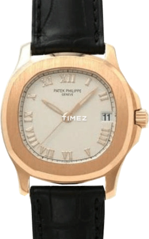 Patek Philippe,Nautilus 36mm,36mm,Rose Gold,White,Automatic,Day,Sapphire,Crystal Glass,5060SR