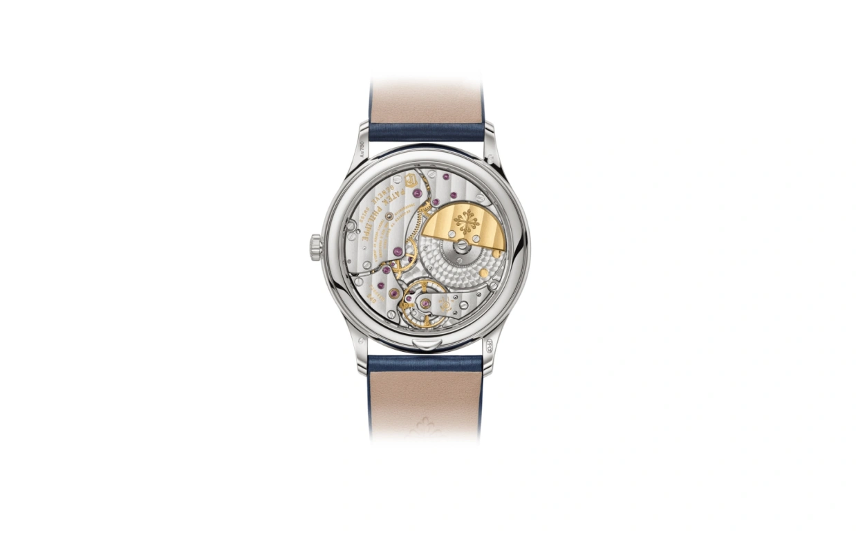 Patek Philippe,Calatrava 35mm,35mm,White Gold,Blue,Automatic,48hours,In-house Caliber,4997,4997/200G-001