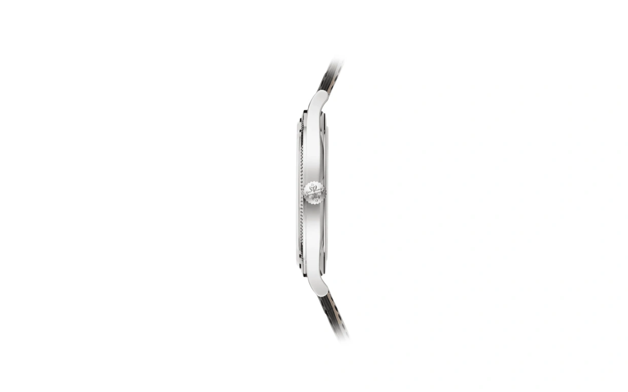 Patek Philippe,Calatrava 39mm,39mm,White Gold,Grey,Handwound,65hours,In-house Caliber,6119G,6119G-001