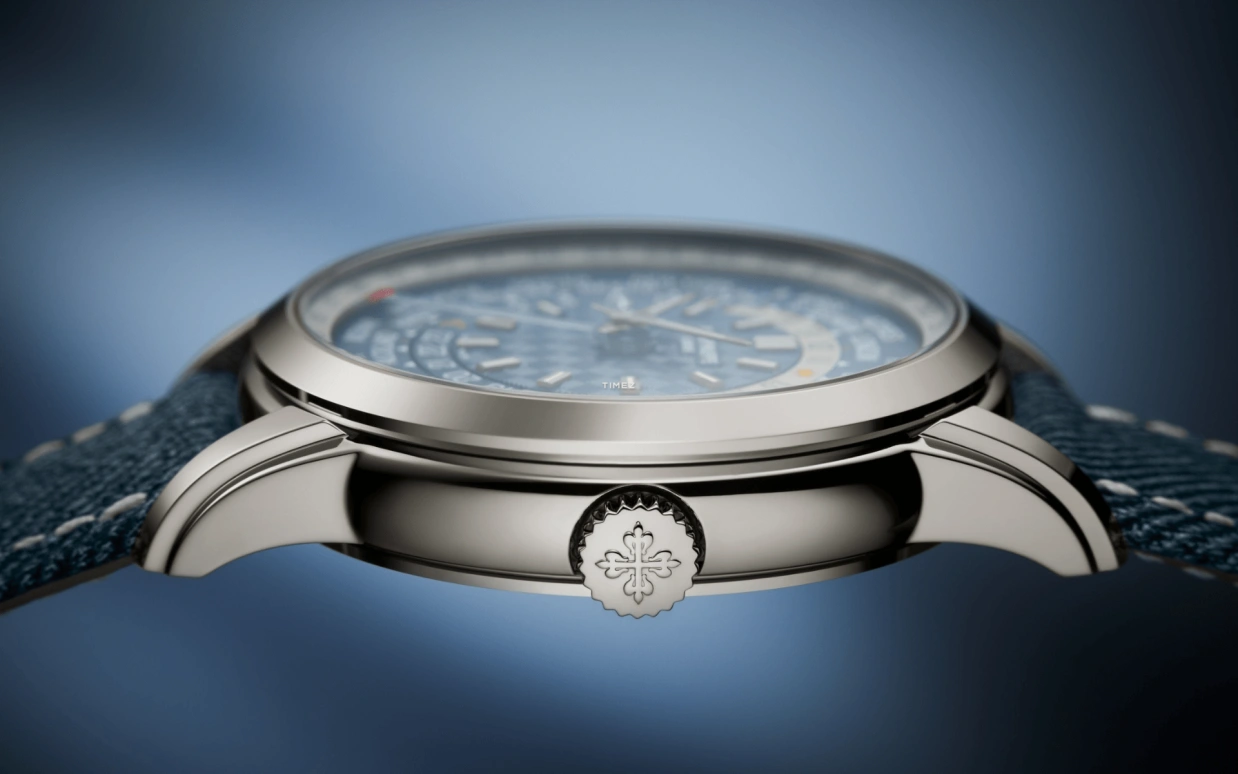Patek Philippe,Complications 40mm,40mm,White Gold,Blue,Automatic,Day,World Time,Day / Night Indication,Mark Wahlberg,Marky Mark,5330G,5330G-001