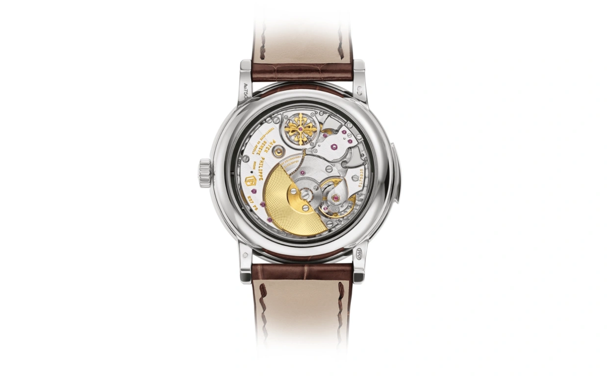 Patek Philippe,Grand Complications 38mm,38mm,White Gold,Beige,Automatic,Moonphase,Minute Repeater,5078G,5078G-001