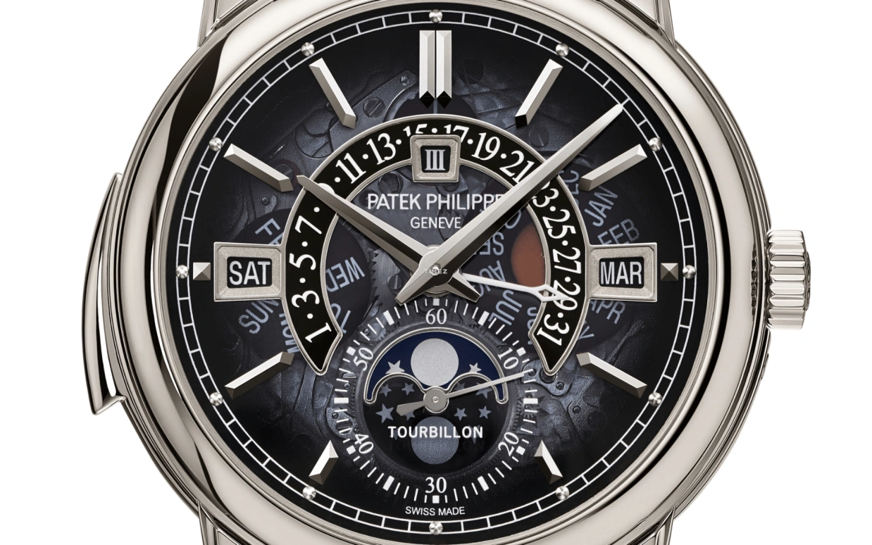 Patek Philippe,Grand Complications 40.20mm,40.20mm,Platinum,Blue,Gradient,Black,Handwound,Moonphase,Perpetual Calendar,Leap Year,Month,48hours,In-house Caliber,Mark Wahlberg,Marky Mark,5316,5316/50P-001