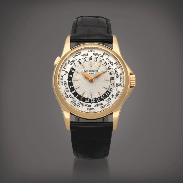 Patek Philippe,Complications 37mm,37mm,Rose Gold,White,Automatic,World Time,Day / Night Indication,5110R,5110R-001