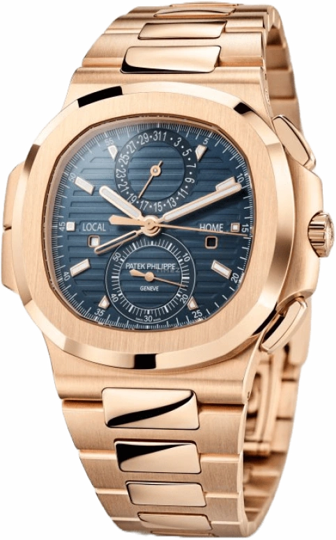 Patek Philippe,Nautilus 40.50mm,40.50mm,Rose Gold,Blue,Automatic,Chronograph,Day,Dule Time,Flyback,55hours,In-house Caliber,Lautaro Martínez,Jesse Lingard,JAY-Z,Jazzy,JAY Z,5990,5990/1R-001