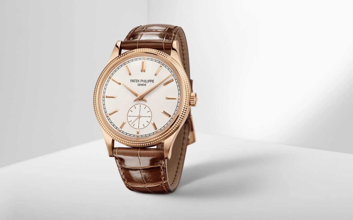 Patek Philippe,Calatrava 39mm,39mm,Rose Gold,Silver,Handwound,65hours,In-house Caliber,6119R,6119R-001