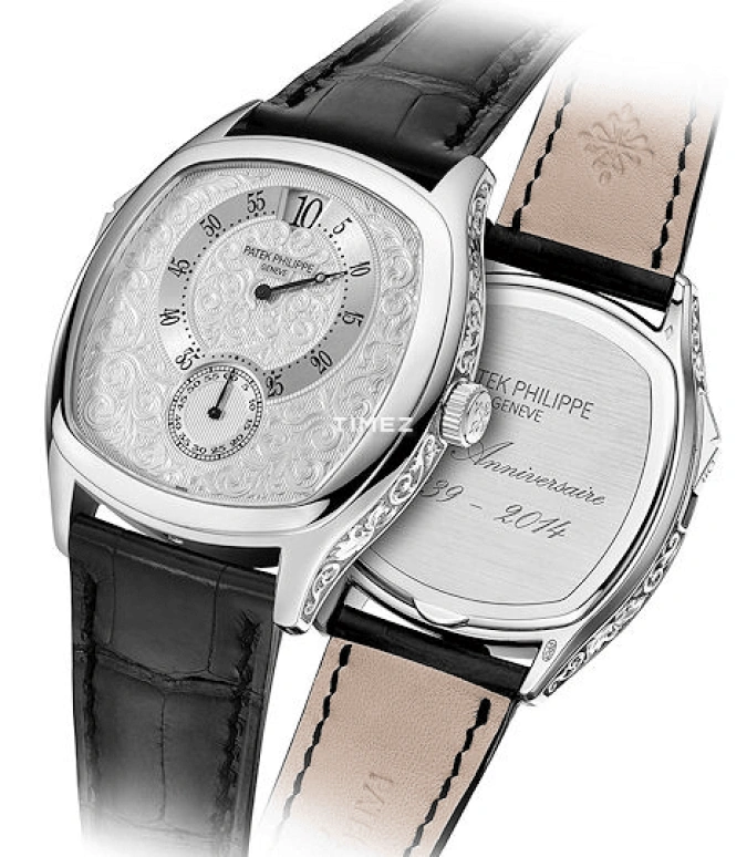 Patek Philippe,Complications 39.80mm,39.80mm,Platinum,Silver,Automatic,Jumping Hours,Minute Repeater,5275P,5275P-001