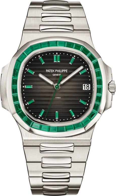 Patek Philippe,Nautilus 40mm,40mm,Platinum,Black,Automatic,Day,45hours,Hardik Pandya,AP DHILLON,5711,5711/113P-001