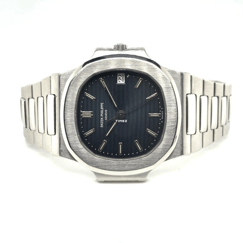 Patek Philippe,Nautilus 34mm,34mm,Stainless Steel,Black,Automatic,Day,In-house Caliber,3800,3800/1A-010
