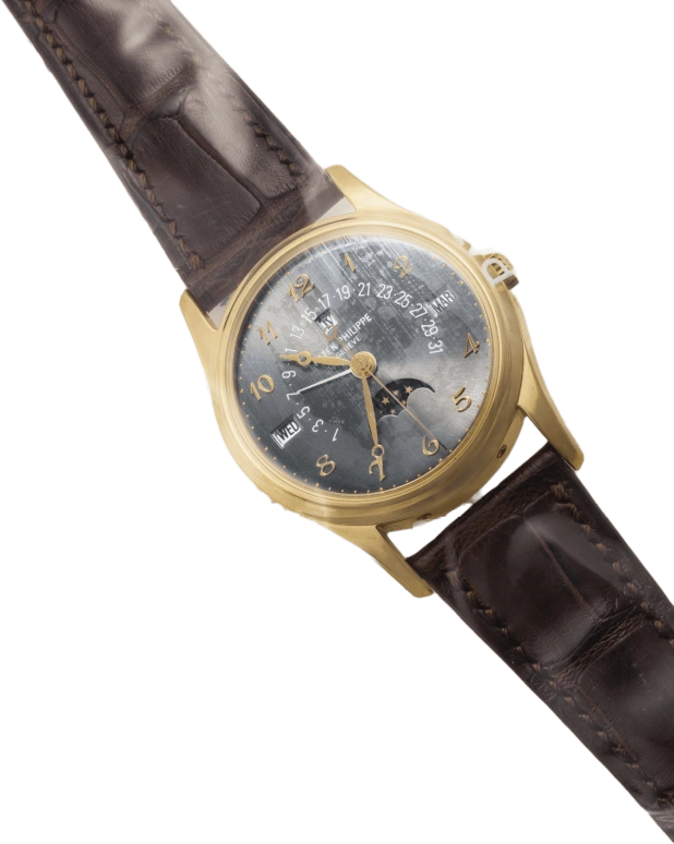 Patek Philippe,Grand Complications 37.20mm,37.20mm,Yellow Gold,Grey,Automatic,Moonphase,Perpetual Calendar,Leap Year,Month,48hours,In-house Caliber,5050J,5050J-023