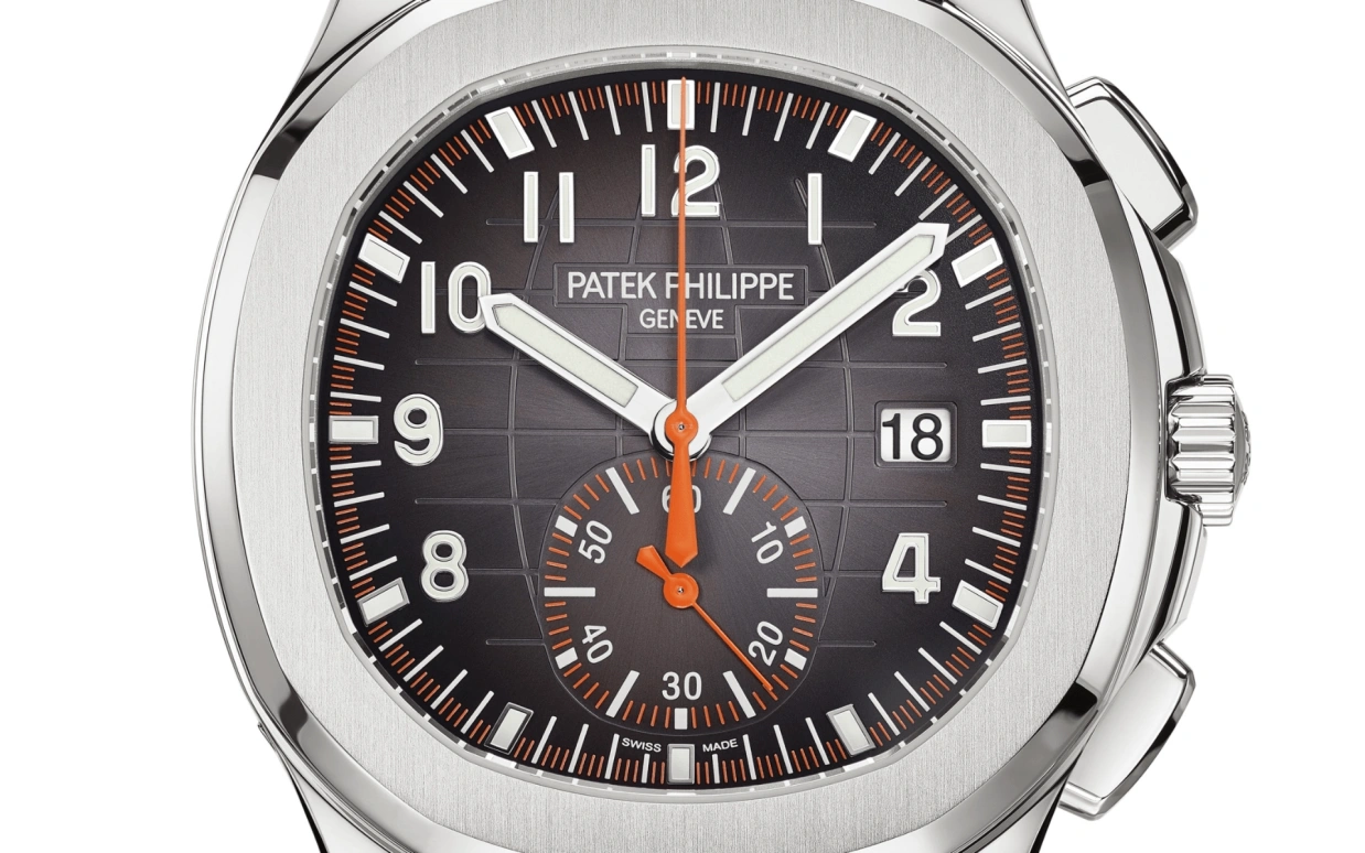 Patek Philippe,Aquanaut 42.20mm,42.20mm,Stainless Steel,Black,Automatic,Chronograph,Day,Jack Grealish,Lionel Messi,James Harden,La Pulga,GOAT,5968A,5968A-001