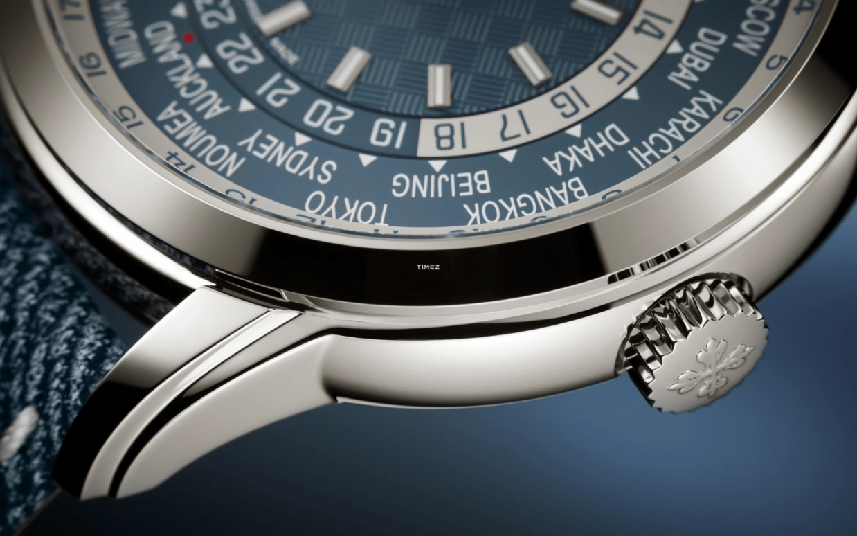 Patek Philippe,Complications 40mm,40mm,White Gold,Blue,Automatic,Day,World Time,Day / Night Indication,Mark Wahlberg,Marky Mark,5330G,5330G-001