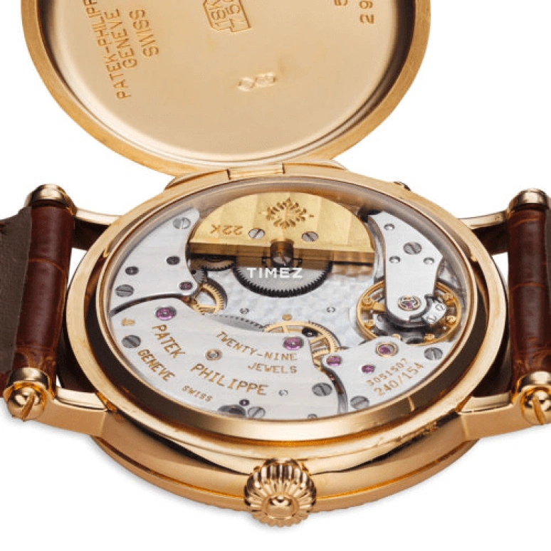 Patek Philippe,Complications 36.60mm,36.60mm,Rose Gold,White,Automatic,Moonphase,Day,Power Reserve Indicator,5015R