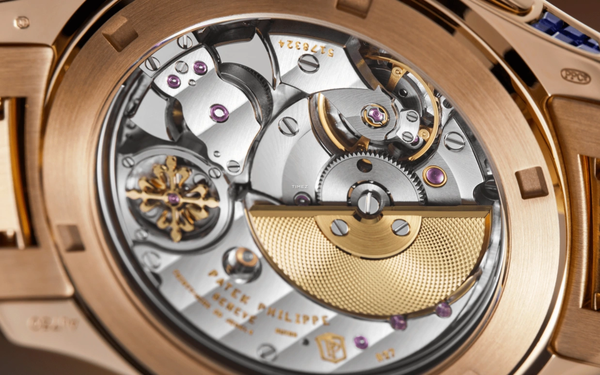 Patek Philippe,Aquanaut 38.80mm,38.80mm,Rose Gold,Silver White,Automatic,Minute Repeater,48hours,Anant Ambani,Salman Khan,5260,5260/1455R-001