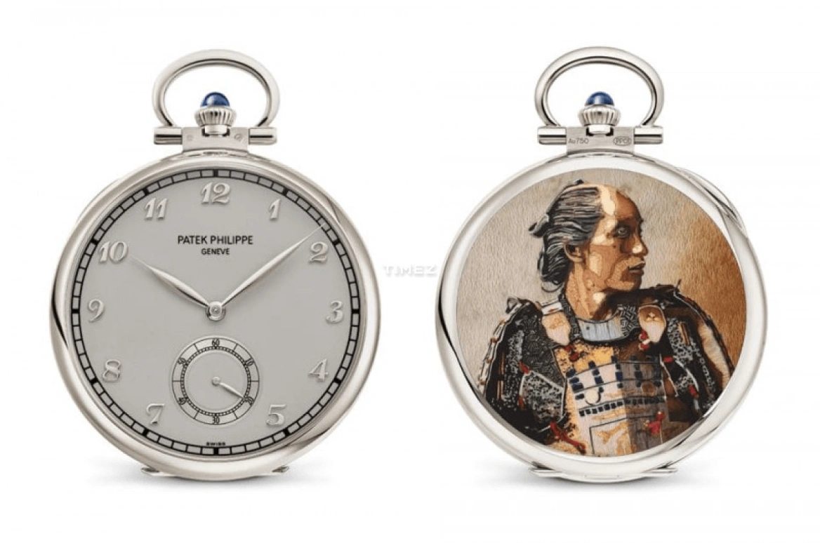 Patek Philippe,Pocket Watches 38.65mm,38.65mm,White Gold,Grey,Handwound,42hours,In-house Caliber,995,995/131G-001