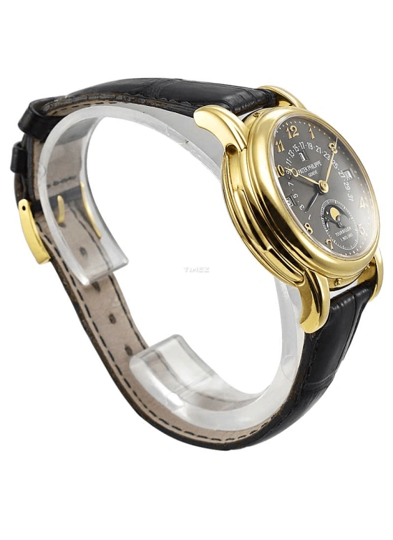 Patek Philippe,Grand Complications 39.50mm,39.50mm,Yellow Gold,Grey,Handwound,Moonphase,Perpetual Calendar,Leap Year,Month,48hours,In-house Caliber,5016J GREY