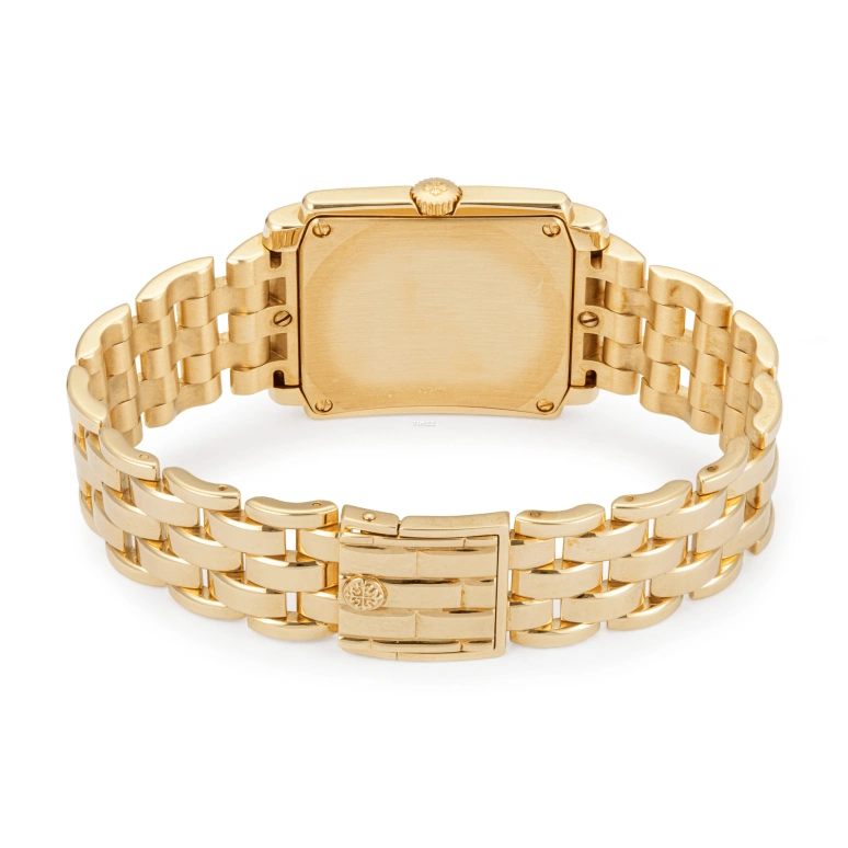 Patek Philippe,Gondolo 30x38mm,30x38mm,Yellow Gold,White,Handwound,44hours,In-house Caliber,5025,5025/001J