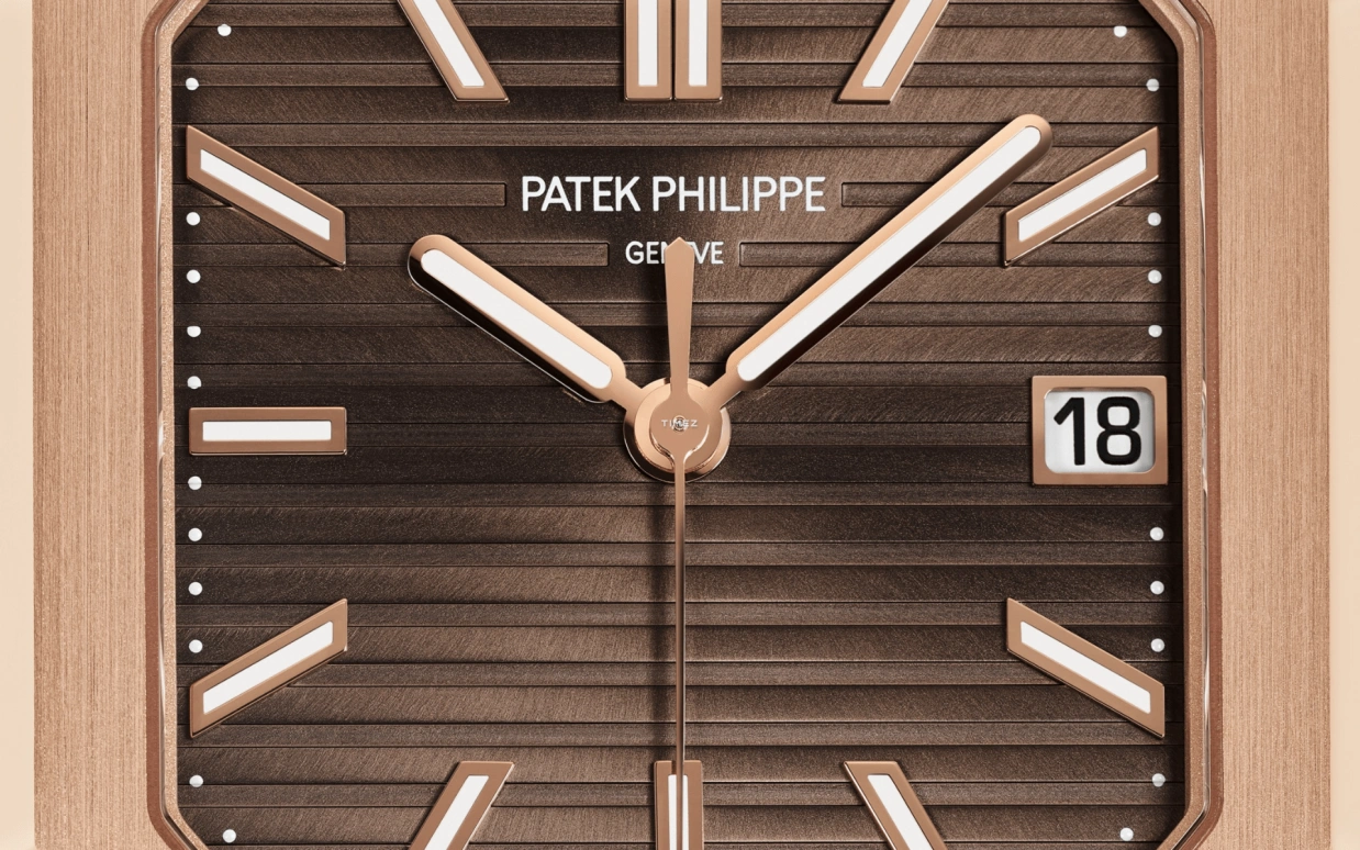 Patek Philippe,Cubitus 40mm,40mm,Rose Gold,Brown,Automatic,Day,45hours,7128,7128/1R-001