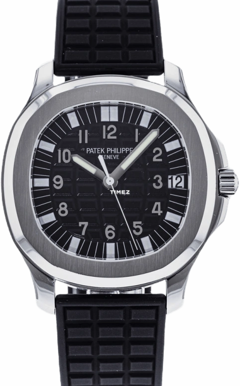 Patek Philippe,Aquanaut 38mm,38mm,Stainless Steel,Black,Automatic,Day,In-house Caliber,5065A,5065A-001