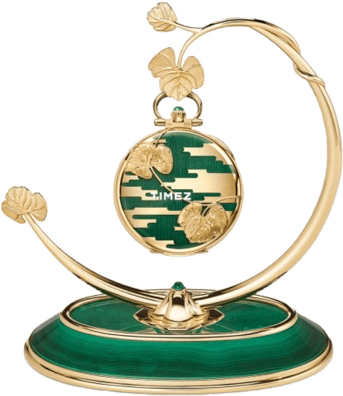 Patek Philippe,Pocket Watches 38.65mm,38.65mm,Yellow Gold,Green,Multi-Color,Handwound,42hours,In-house Caliber,992,992/178J-001