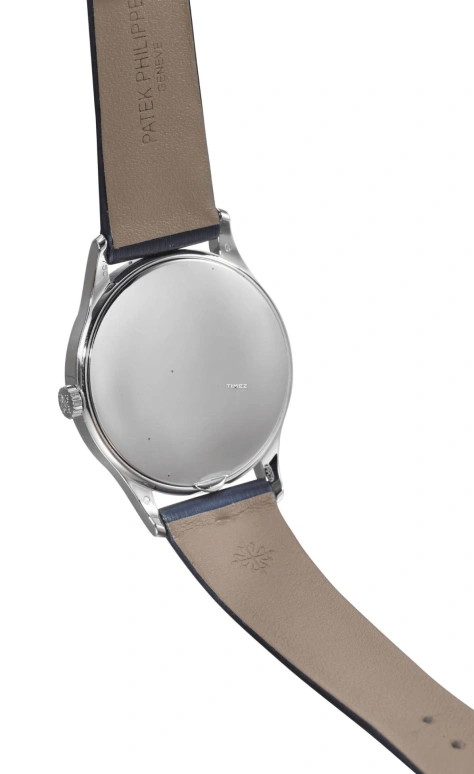 Patek Philippe,Calatrava 33mm,33mm,White Gold,Blue,Handwound,38hours,In-house Caliber,4896G,4896G-001