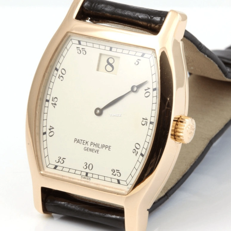 Patek Philippe,Complications 28x38mm,28x38mm,Rose Gold,Silver White,Handwound,Jumping Hours,44hours,3969R