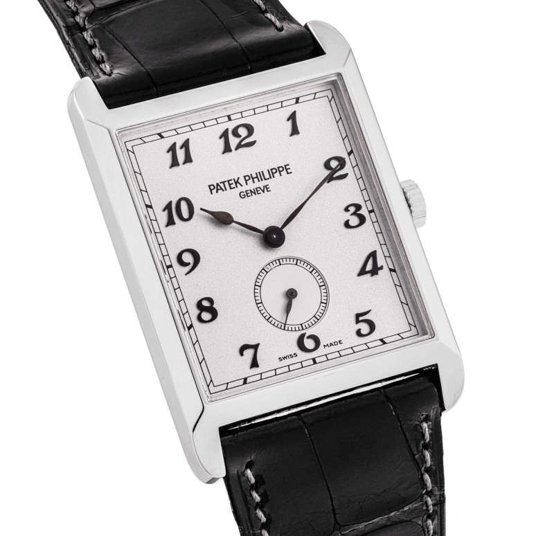 Patek Philippe,Gondolo 30x43mm,30x43mm,White Gold,White,Handwound,44hours,In-house Caliber,5109G,5109G-001