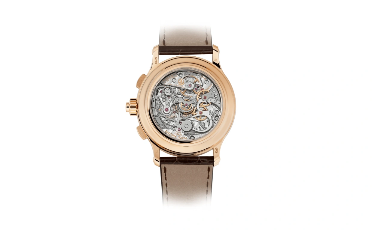 Patek Philippe,Complications 41mm,41mm,Rose Gold,Brown,Handwound,Chronograph,Rattrapante,5370R,5370R-001