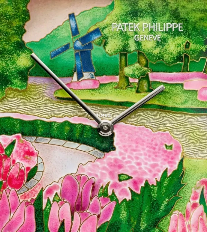 Patek Philippe,Golden Ellipse ,White Gold,Pink,Green,Multi-Color,Automatic,48hours,In-house Caliber,5738,5738/50G-035