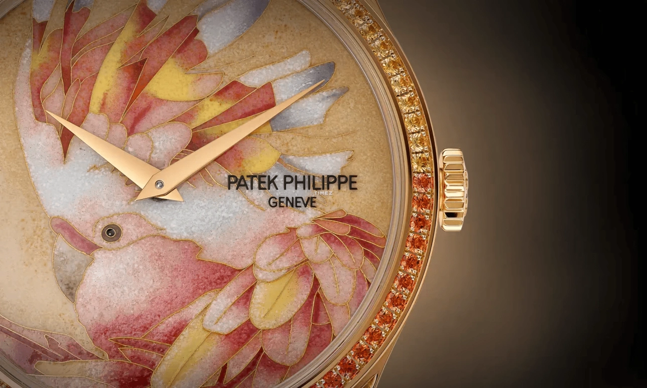 Patek Philippe,Calatrava 38mm,38mm,Rose Gold,Multi-Color,Orange,Yellow,Automatic,48hours,In-house Caliber,5077,5077/210R-001
