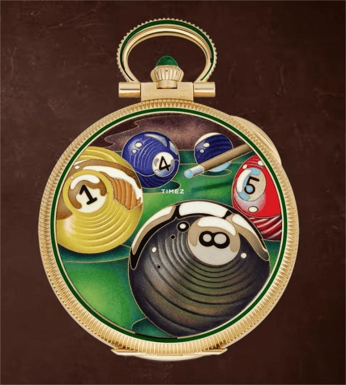 Patek Philippe,Pocket Watches ,Yellow Gold,Brown,Multi-Color,Handwound,42hours,In-house Caliber,995,995/142J-001