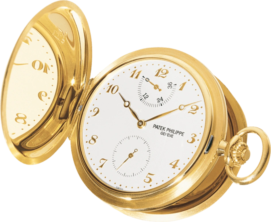 Patek Philippe,Pocket Watches 48mm,48mm,Yellow Gold,Silver,Handwound,Power Reserve Indicator,36hours,983J,983J-001