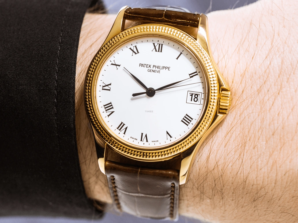 Patek Philippe,Calatrava 36.50mm,36.50mm,Yellow Gold,White,Automatic,Day,48hours,5117J,5117J-001