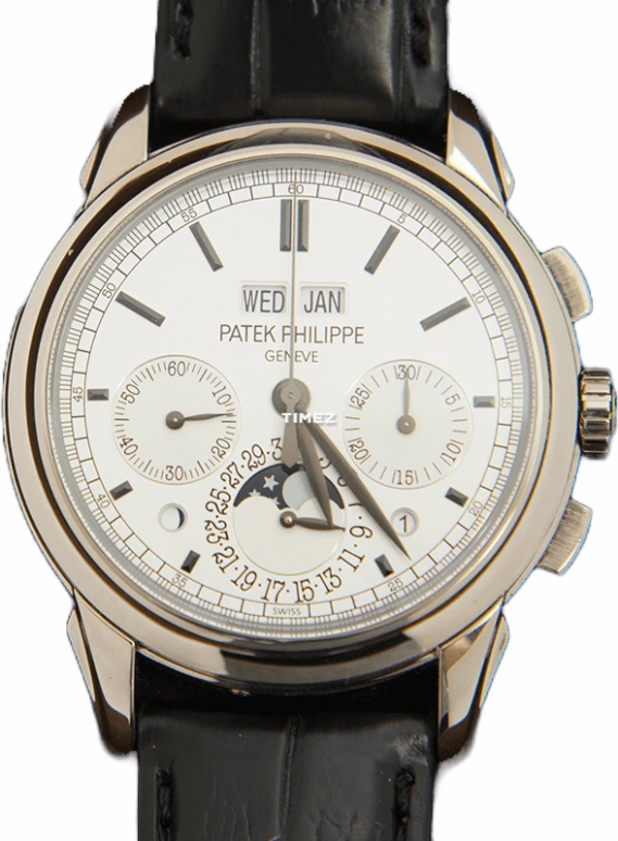 Patek Philippe,Grand Complications 41mm,41mm,White Gold,Silver,White,Silver White,Handwound,Chronograph,Moonphase,Perpetual Calendar,Leap Year,65hours,In-house Caliber,5270G,5270G-001