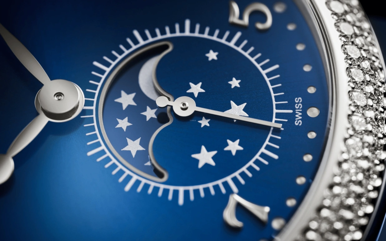 Patek Philippe,Complications 33mm,33mm,White Gold,Blue,Handwound,Moonphase,44hours,7121,7121/200G-001