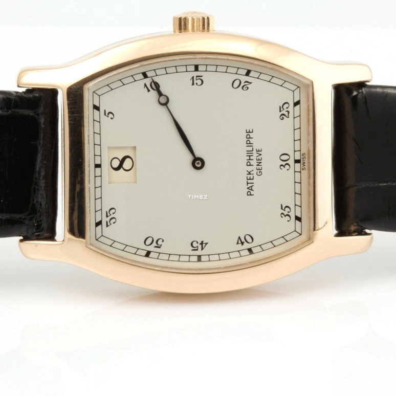 Patek Philippe,Complications 28x38mm,28x38mm,Rose Gold,Silver White,Handwound,Jumping Hours,44hours,3969R