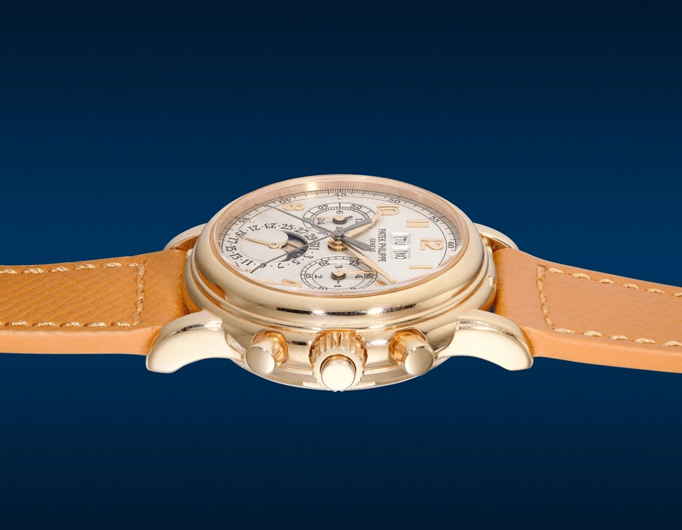 Patek Philippe,Grand Complications 37.60mm,37.60mm,Rose Gold,White,Handwound,Chronograph,Moonphase,Perpetual Calendar,Leap Year,60hours,In-house Caliber,5004R,5004R-014