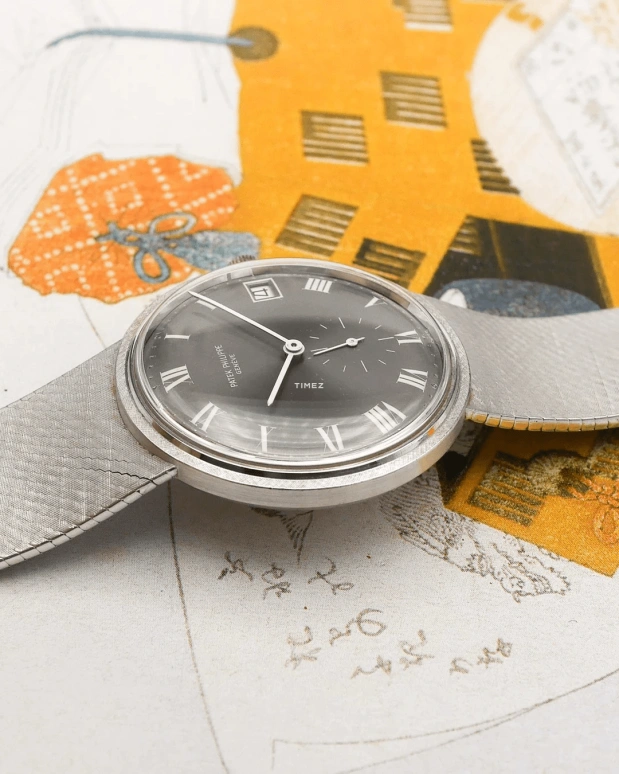 Patek Philippe,Calatrava 36mm,36mm,White Gold,Black,Automatic,Day,38hours,3445,3445/6G Grey Roman