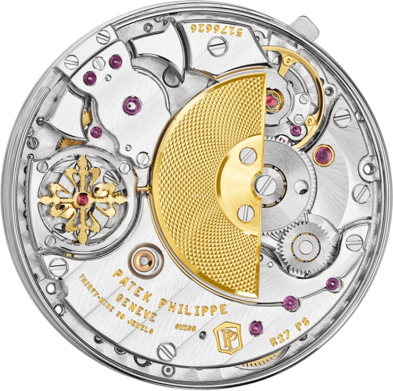 Patek Philippe,Grand Complications 36mm,36mm,White Gold,Blue,Automatic,Moonphase,Minute Repeater,7040,7040/250G-001