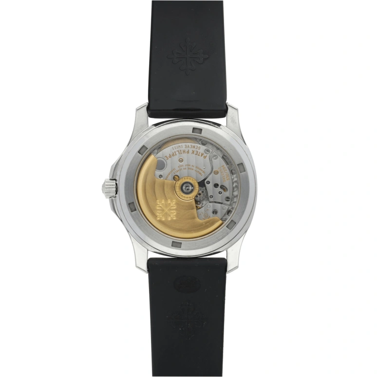 Patek Philippe,Aquanaut 35.20mm,35.20mm,Stainless Steel,Black,Automatic,Day,In-house Caliber,Karina Melynychuk,5066A,5066A-001