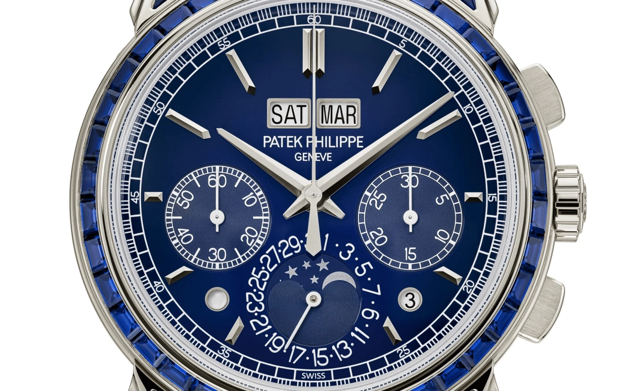 Patek Philippe,Grand Complications 41mm,41mm,Platinum,Blue,Handwound,Chronograph,Moonphase,Perpetual Calendar,Month,65hours,In-house Caliber,JAY-Z,Jazzy,JAY Z,5271,5271/11P-010