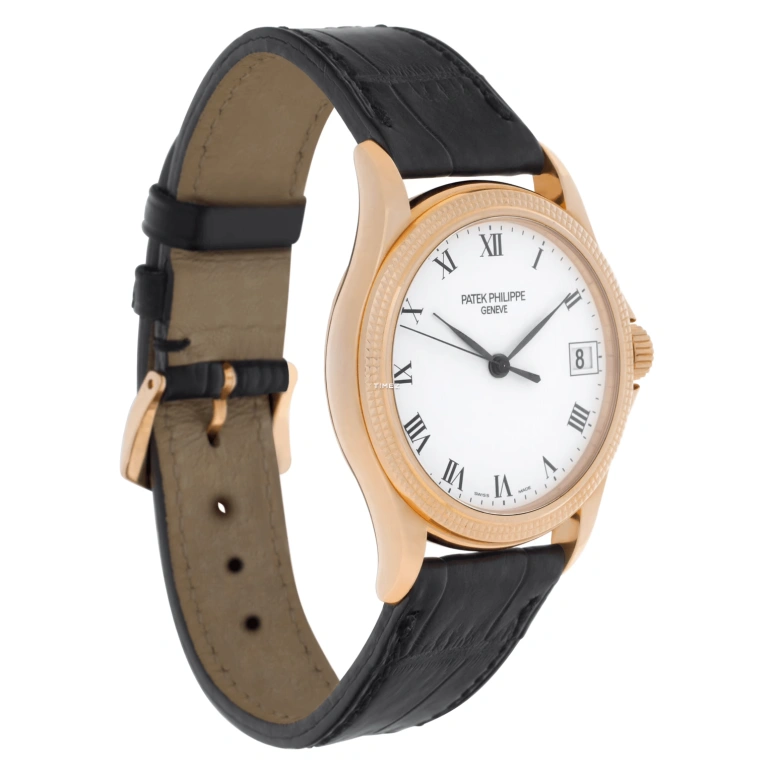 Patek Philippe,Calatrava 36.50mm,36.50mm,Rose Gold,White,Automatic,Day,48hours,5117R,5117R-001