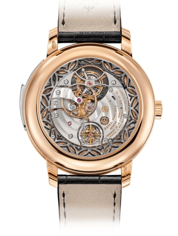 Patek Philippe,Grand Complications 42mm,42mm,White Gold,Rose Gold,Skeleton,Handwound,Tourbillon Escapement,Minute Repeater,5303R,5303R-001