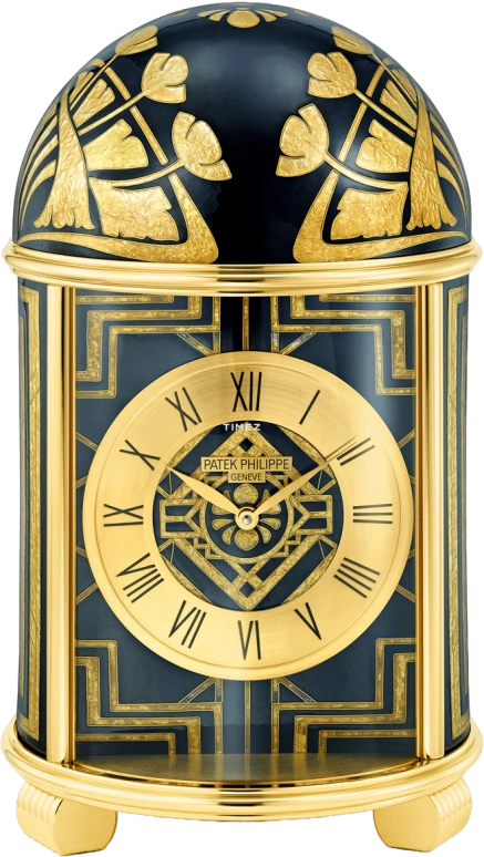 Patek Philippe,Dome Clocks ,Black,Gold,Electromechanical,In-house Caliber,Other,Gold,Black,20062M,20062M-001