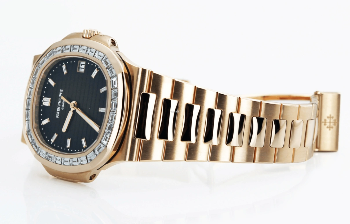 Patek Philippe,Nautilus 40mm,40mm,Rose Gold,Brown,Automatic,Day,45hours,5723,5723/1R-010