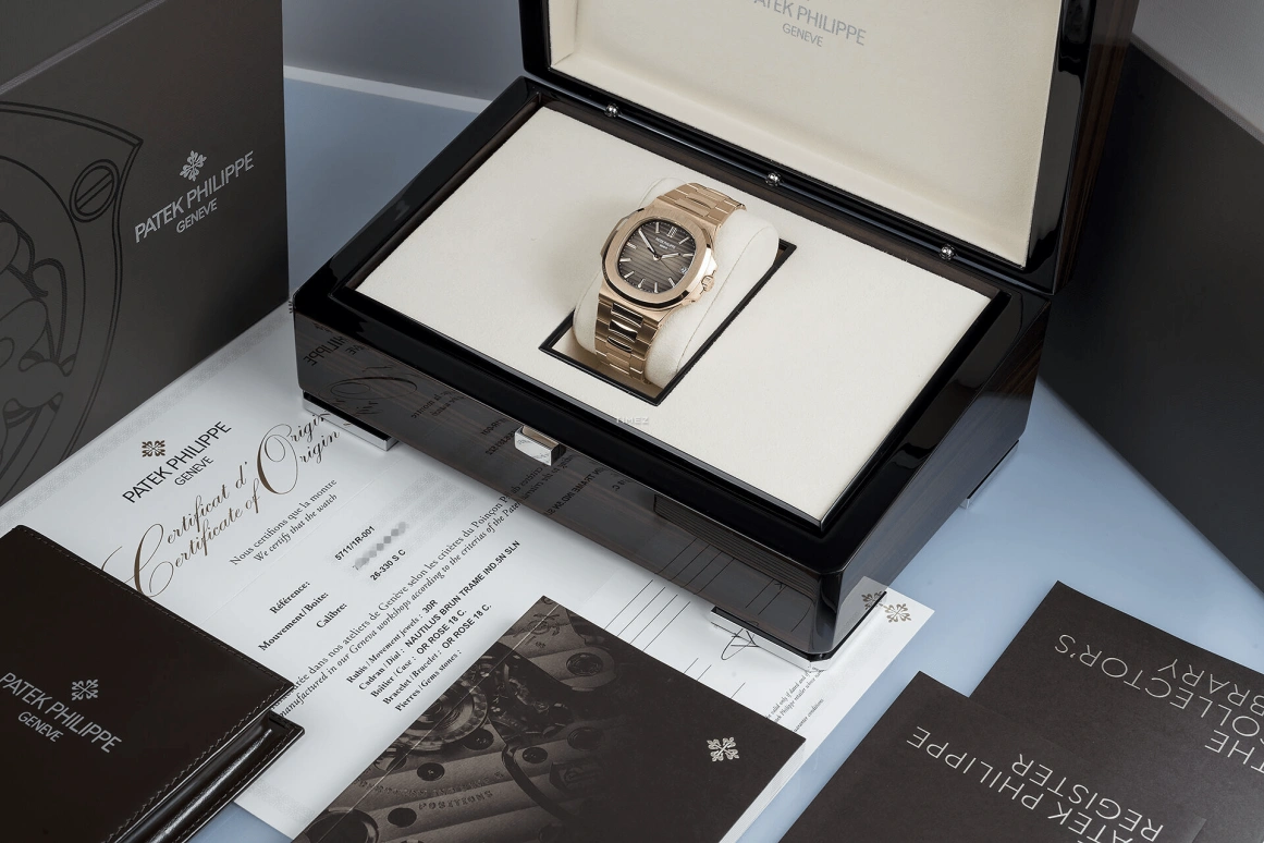 Patek Philippe,Nautilus 40mm,40mm,Rose Gold,Brown,Gradient,Automatic,Day,45hours,A$AP ROCKY,ASAP ROCKY,Flacko,5711,5711/1R-001