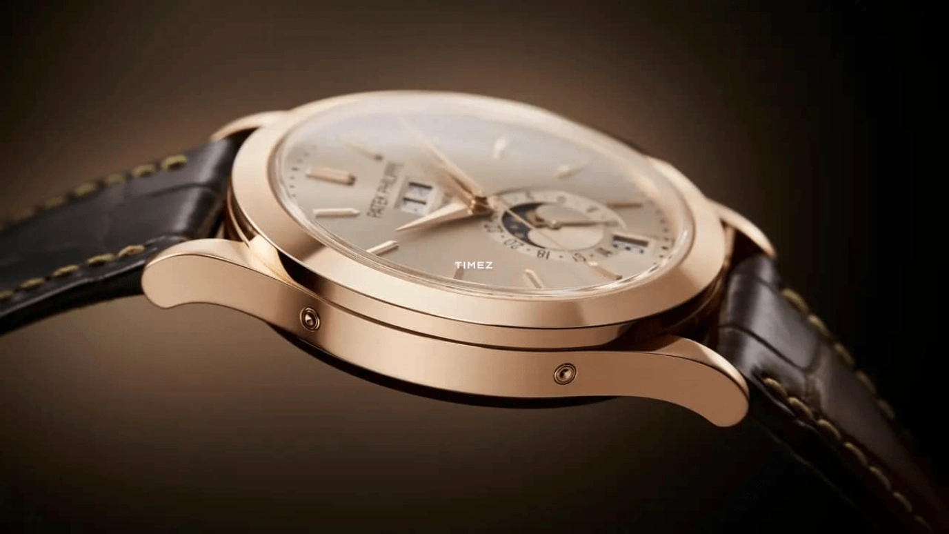 Patek Philippe,Complications 38.50mm,38.50mm,Rose Gold,Sand,Automatic,Moonphase,Annual Calendar,Month,Date,35～45hours,In-house Caliber,5396R,5396R-016